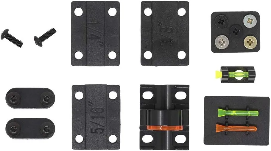 Dead Ringer Shotgun Sight | Aluminum Base with Orange Compass Point Sight | Turkey & Duck Hunting Shotgun Sights