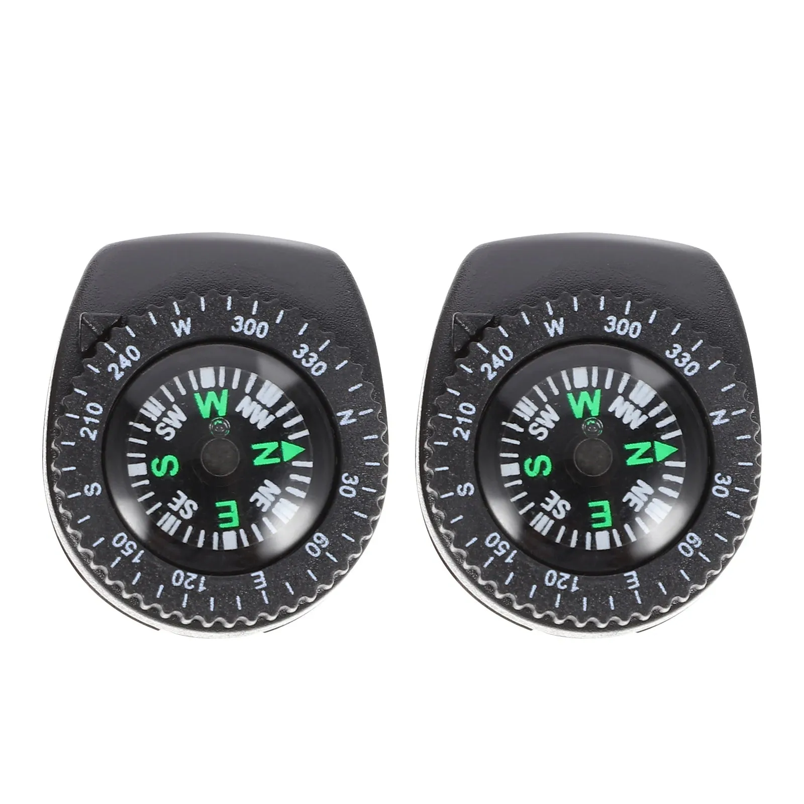 Detachable Waterproof Compass for Watches - Portable Survival Tool for Camping and Outdoor Activities
