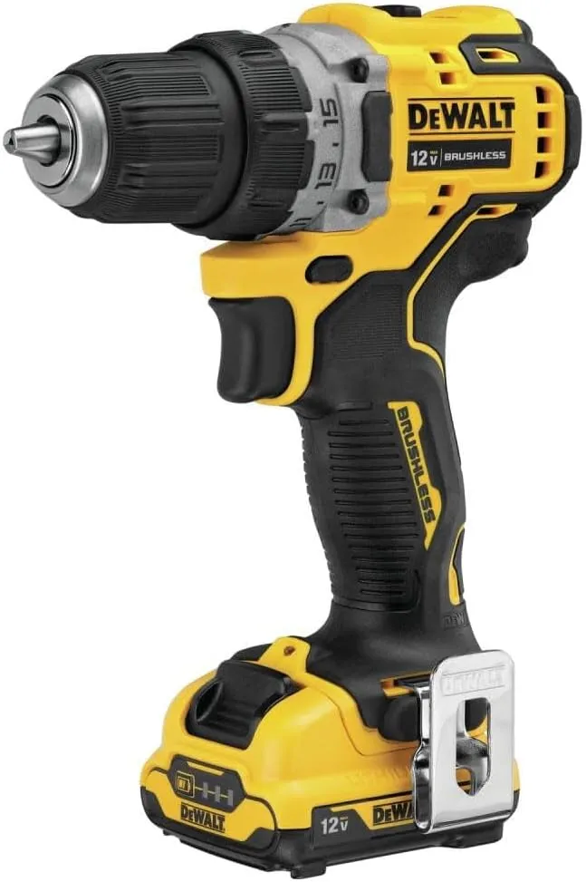 DEWALT XTREME 12V MAX* Cordless Drill/Driver Kit, 3/8-Inch (DCD701F2)