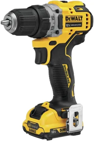 DEWALT XTREME 12V MAX* Cordless Drill/Driver Kit, 3/8-Inch (DCD701F2)