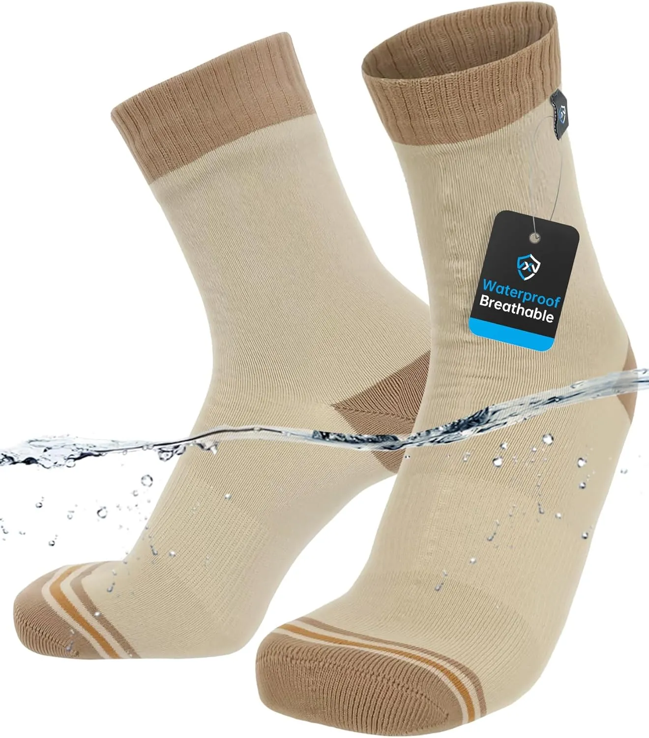 DexShell Waterproof Socks for Men & Women, Ultralite for Hiking Walking Outdoor Activities in Cold Wet Weather, Unisex Ankle