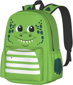 Dinosaur Cute Funny Casual Daypack Laptop Bag School Bookbag Travel Backpack For Kids Teen Boy Girl