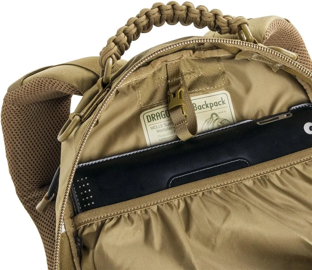 Dragon Egg Mk II Tactical Backpack Coyote Brown 25 Liter Capacity