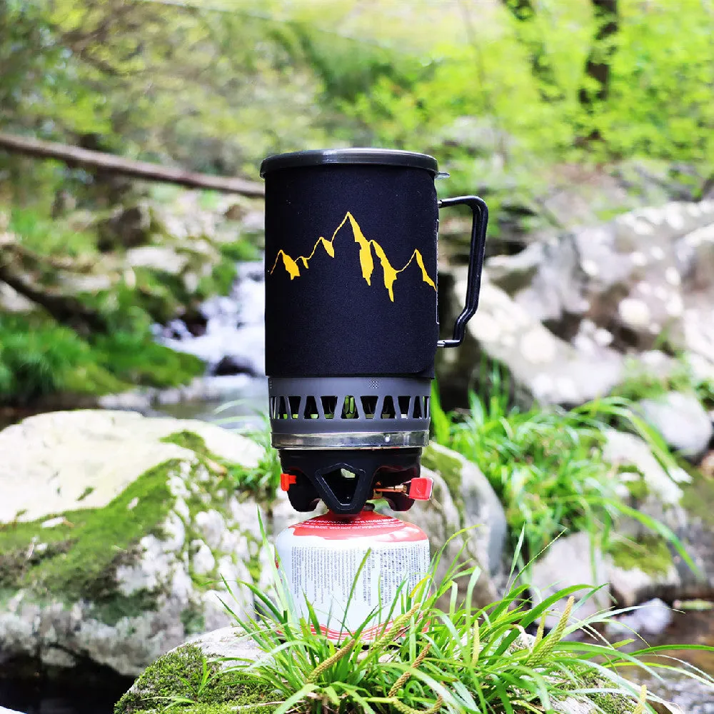 Durable Windproof Portable Gas Stove for Camping | Energy-Efficient