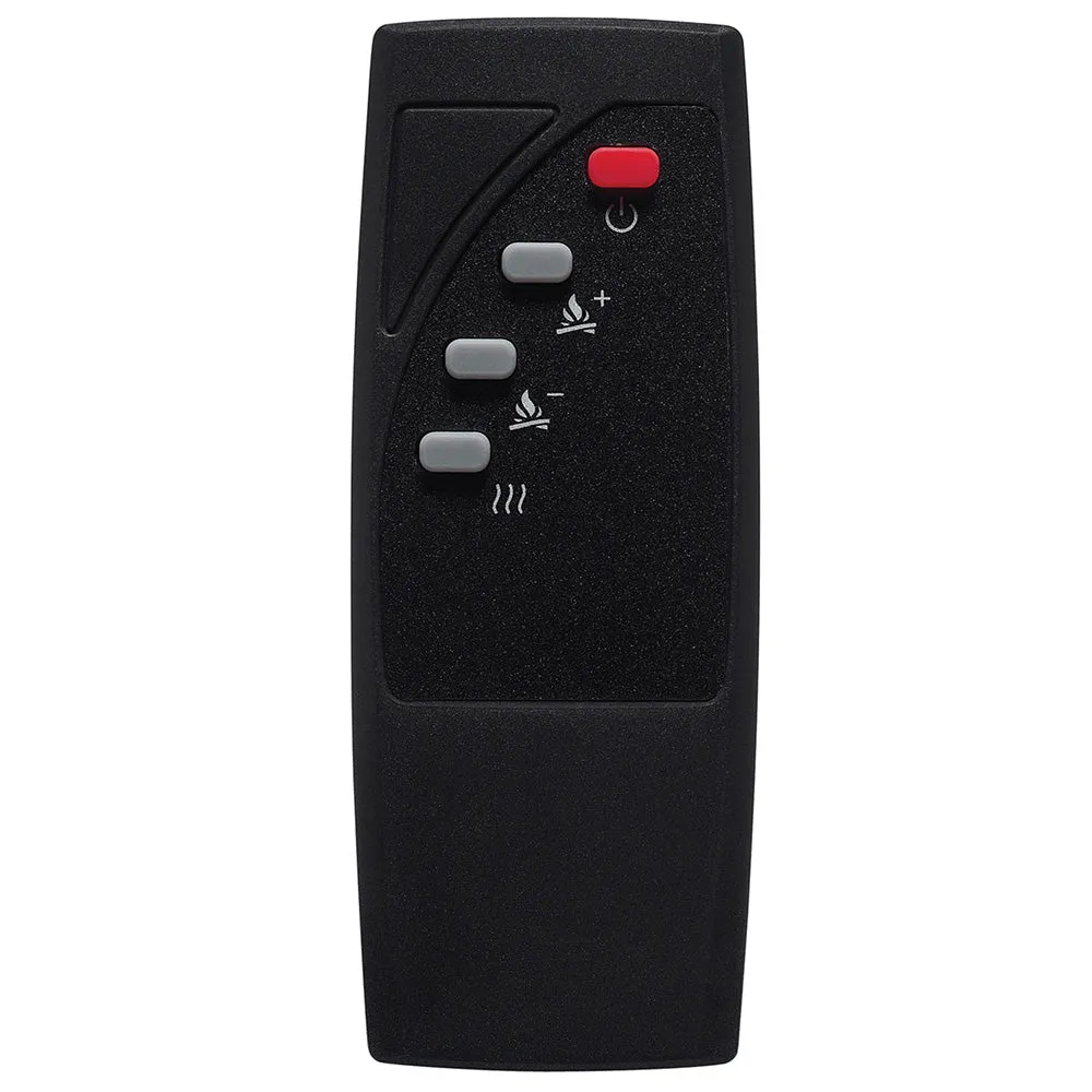 Duraflame 550 Black Infrared Freestanding Electric Fireplace Stove with Remote Control - DFI-550-22