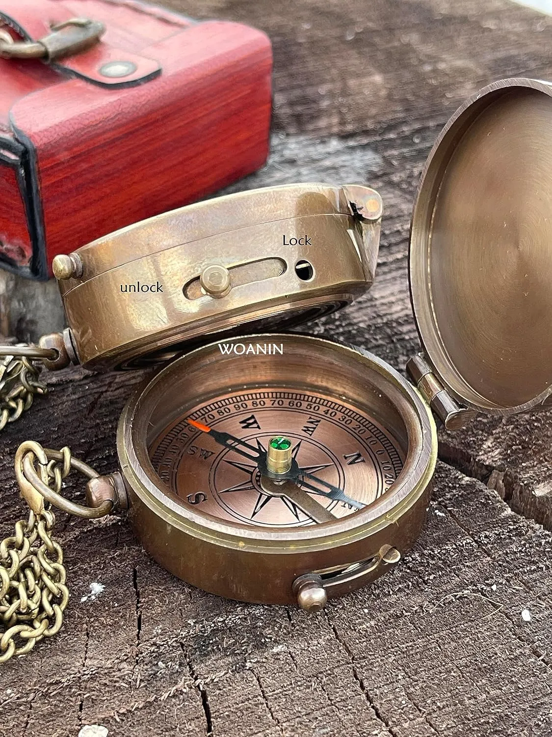 Engraved Compass, Gift for Husband, Gift for Him, Long Distance Boyfriend Gift, Fiance Gift, Long Distance Relationship Gift for Army Boyfriend Gift.