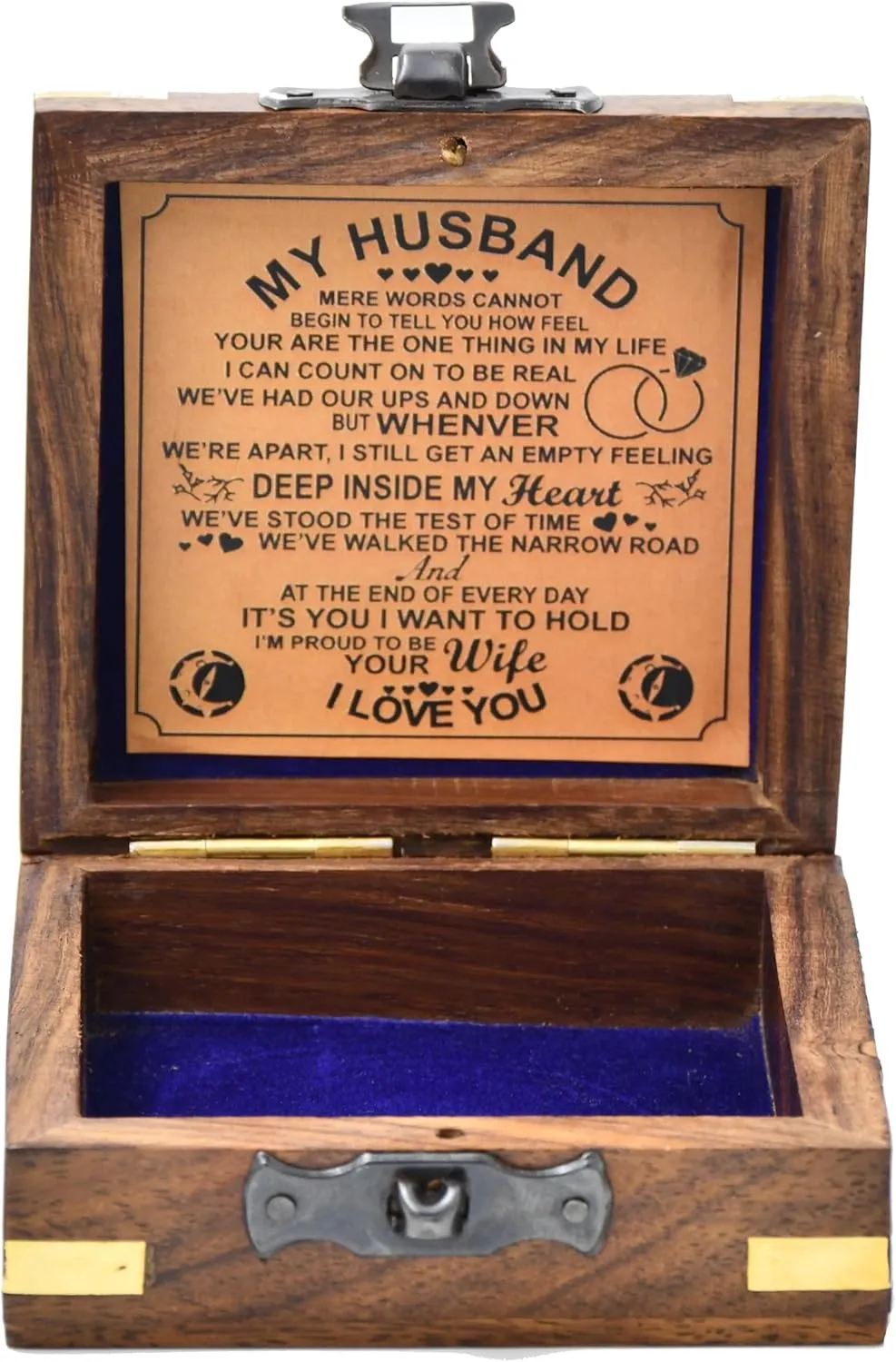 Engraved Compass - Gift for Husband, Him, Long Distance Boyfriend, Fiance, Army Boyfriend, Long Distance Relationship