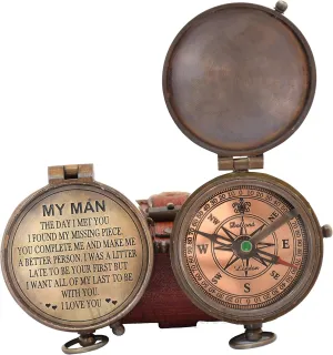Engraved to My Man/to My Husband/to My Boyfriend/Back to me/My Best Man/Fathers Day/Mothers Day/Valentines Day/Christmas Day Gifts
