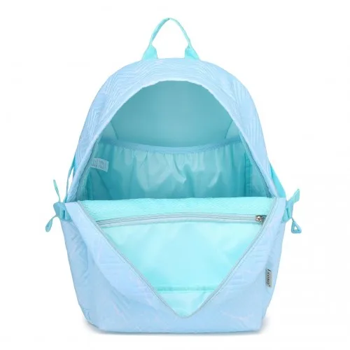EQ2361 - Kono Water-Resistant School Backpack With Secure Laptop Compartment - Blue