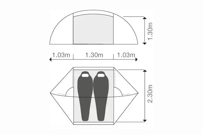 Exped Orion II Extreme 2 Person Tent