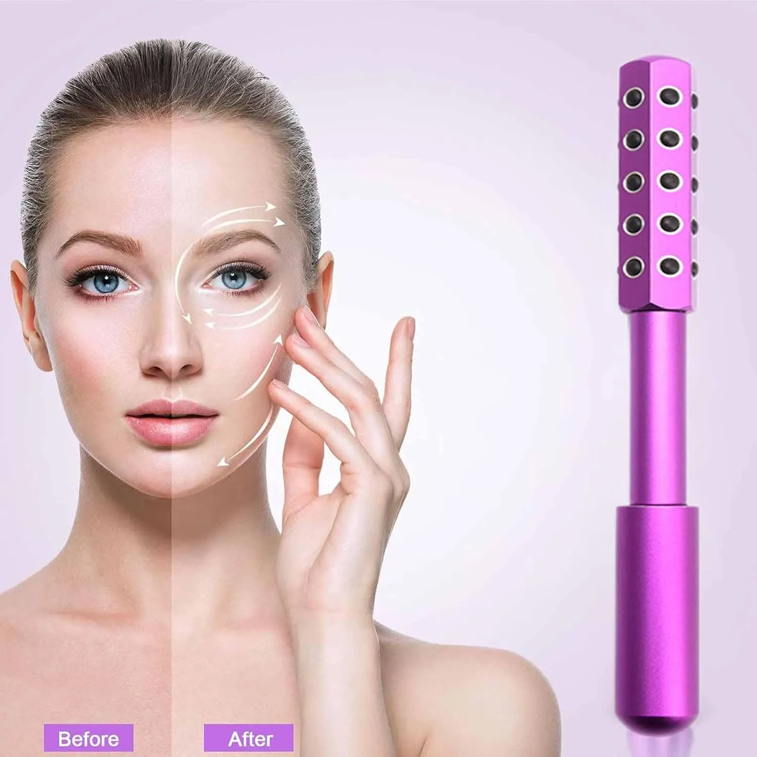 Facelift Pro Beauty Roller, Elarique Glow Sculpt - Beauty Roller,2025 New Facial Massage Tool for Lifting and Skin Care (1PCS)