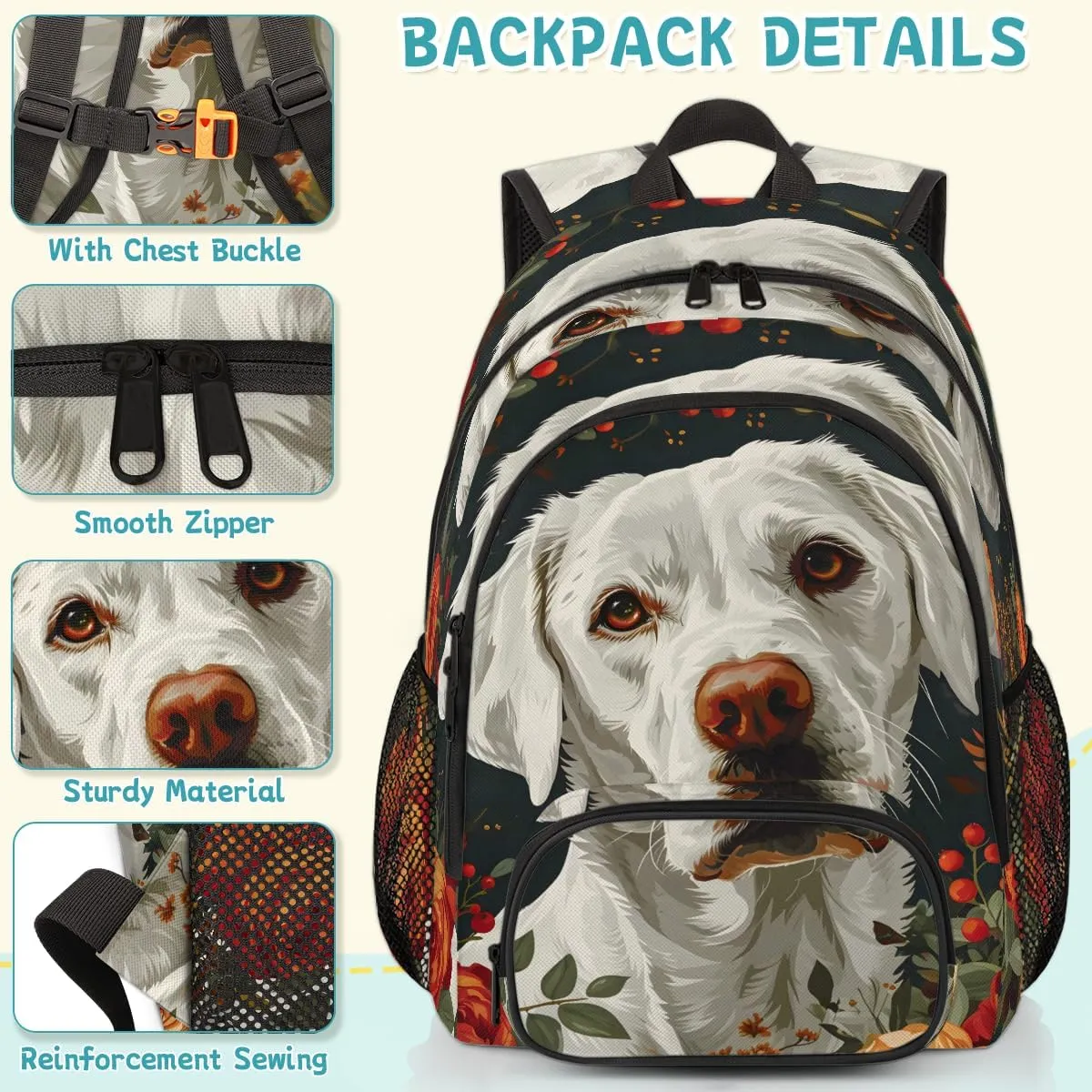 Fall Leaves Carry on Travel Backpack for Women Men Water resistant Lightweight Rucksack Backpack for Weekender Casual Work Hiking Leaf Pattern