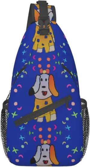Fantasy Cartoon Dog Pattern Outdoor Hiking Backpack > Suitable For Men And Women Riding Strong And Sturdy High Storage Capacity Daily Travel