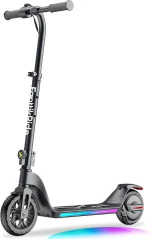 FanttikRide C10 Pro Electric Scooter for Kids 8-12, Adjustable Handlebar Height for Riders 3.9-5.2 ft, 132 lbs, Up to 50 mins Continuous Time, 6.5 Miles Range, 3 Speed Mode 5/8/10 MPH