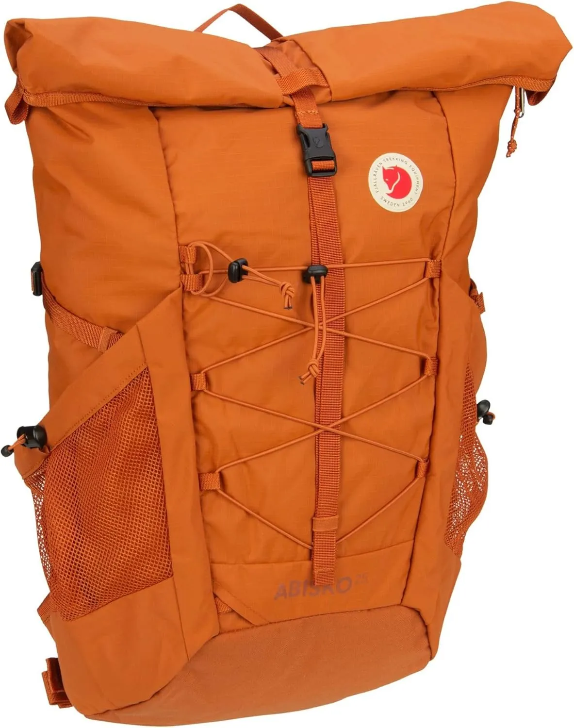 Ferlraven 27222 Abisko Hike Foldsack Backpack, Terracotta Brown