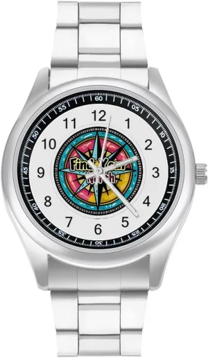 Find Your True North Compass Fashion Classic Wrist Watches for Men Casual Business Dress Watch Unisex
