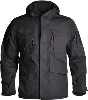 Finelylove Mens Military Tactical Jacket Waterproof Rain Jacket Warm Winter Raincoat Mountain Windbreaker with 6 Pockets
