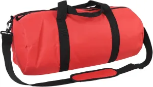 First Aid Bag Empty Medical Duffel Bag First Responder Trauma Bag Storage Bag with Inner Dividers and No Scratch Bottom, Ideal for EMT, EMS, Paramedics, Bag Only (Red)