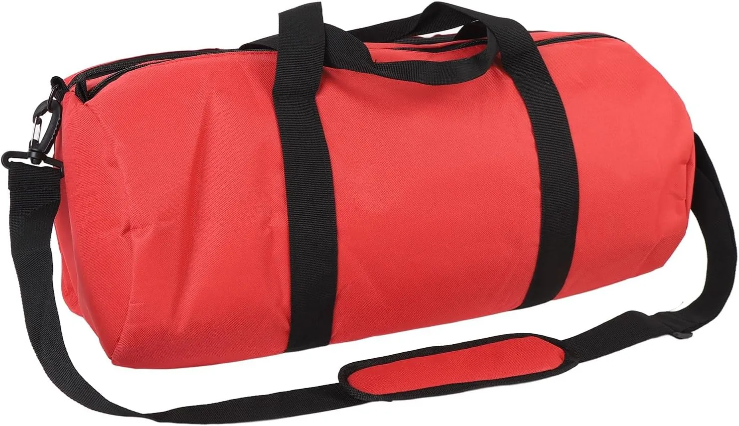 First Aid Bag Empty Medical Duffel Bag First Responder Trauma Bag Storage Bag with Inner Dividers and No Scratch Bottom, Ideal for EMT, EMS, Paramedics, Bag Only (Red)