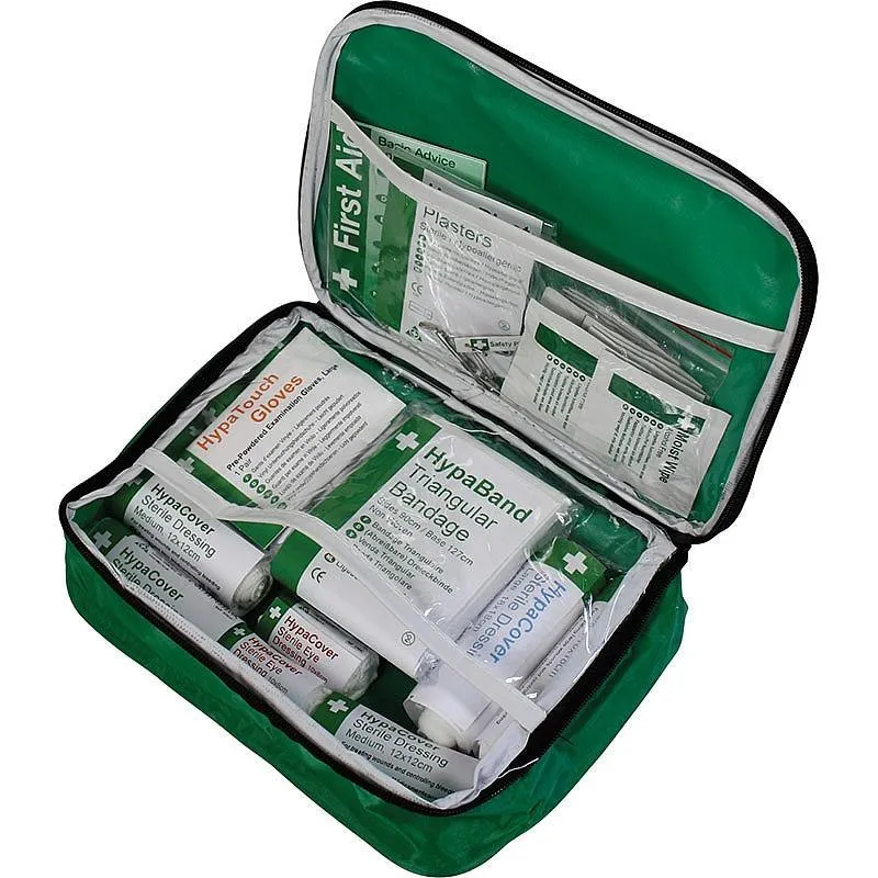 First Aid Kit & 600g Fire Extinguisher