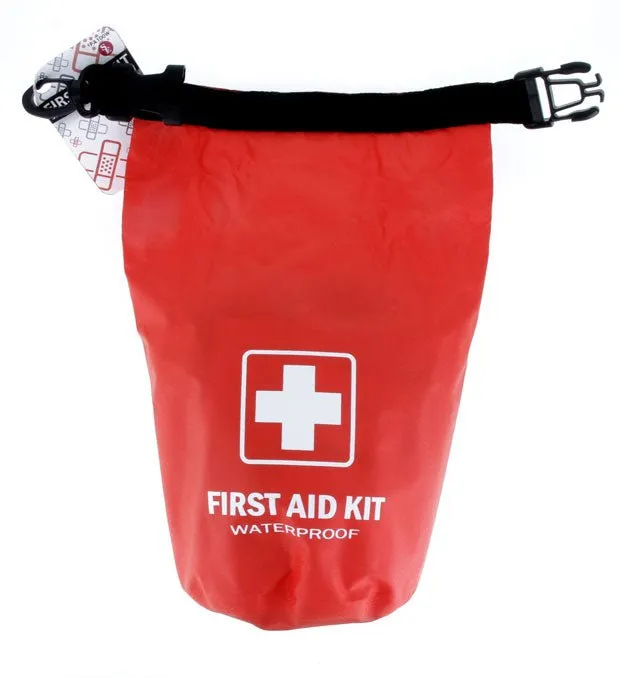 First Aid Kit with Waterproof Sack