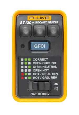 Fluke ST120  GFCI Socket Tester with Audible Beeper