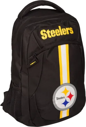 FOCO Pittsburgh Steelers NFL Action Backpack