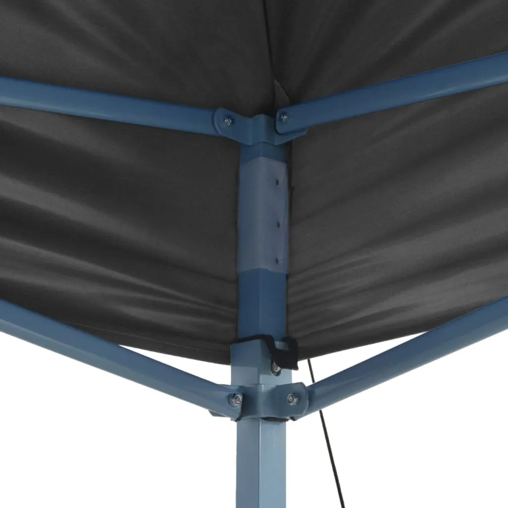 Folding Pop-up Partytent 9.8'x19.7' Anthracite