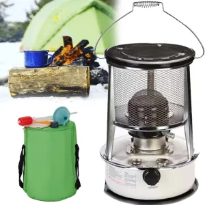 Folding Wood Burning Stove with Freestanding Outdoor Stainless Steel Chimney,Cold Rolled Steel Material,Outdoor Heating Stove, Camping Kitchen Utensils