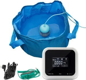 Foot Spa Bath Massager with Timing Detox Ionic Cleanse Vibrating Machines Electric Mini Footbath Whirlpool Care