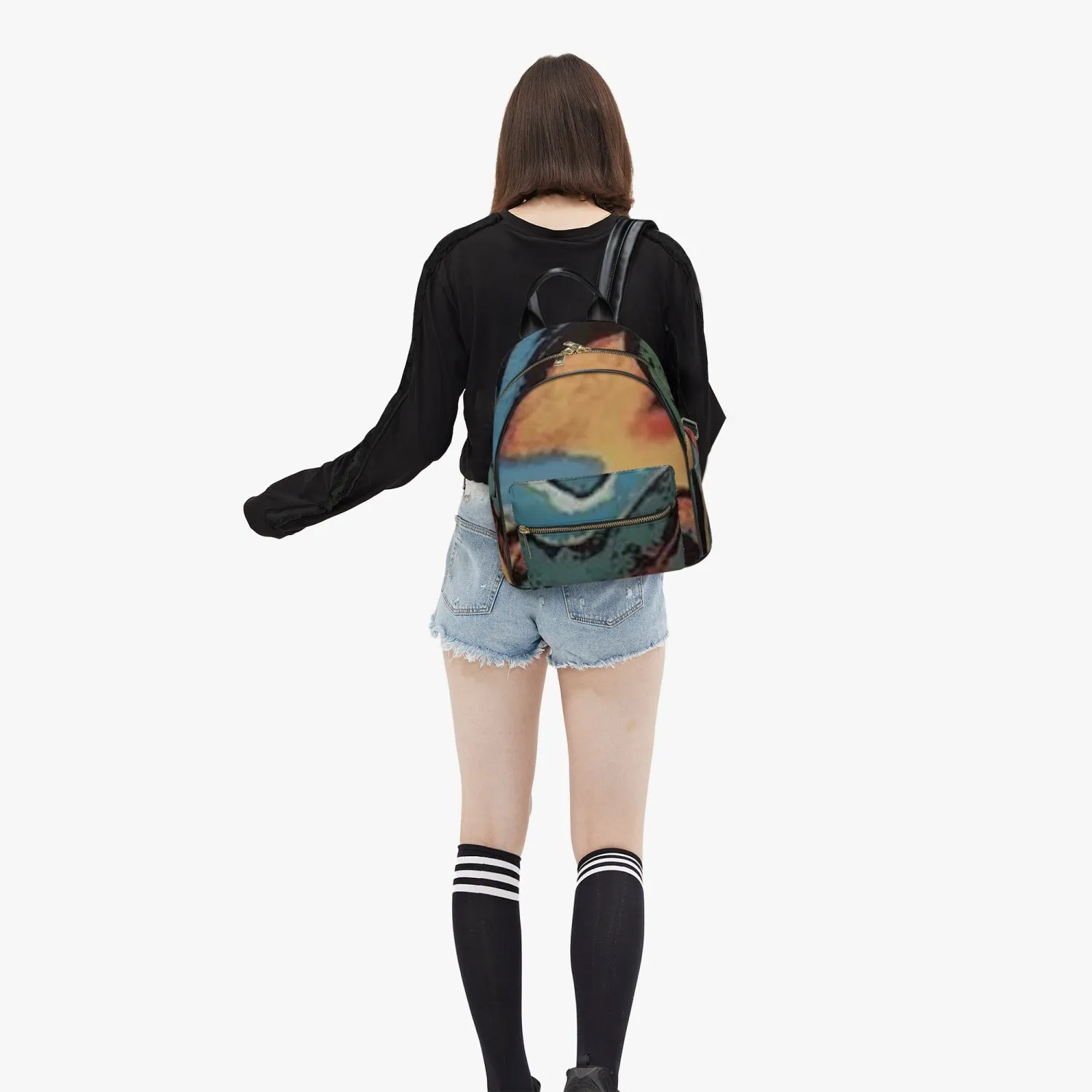 FZ Safari Printed PU Backpack