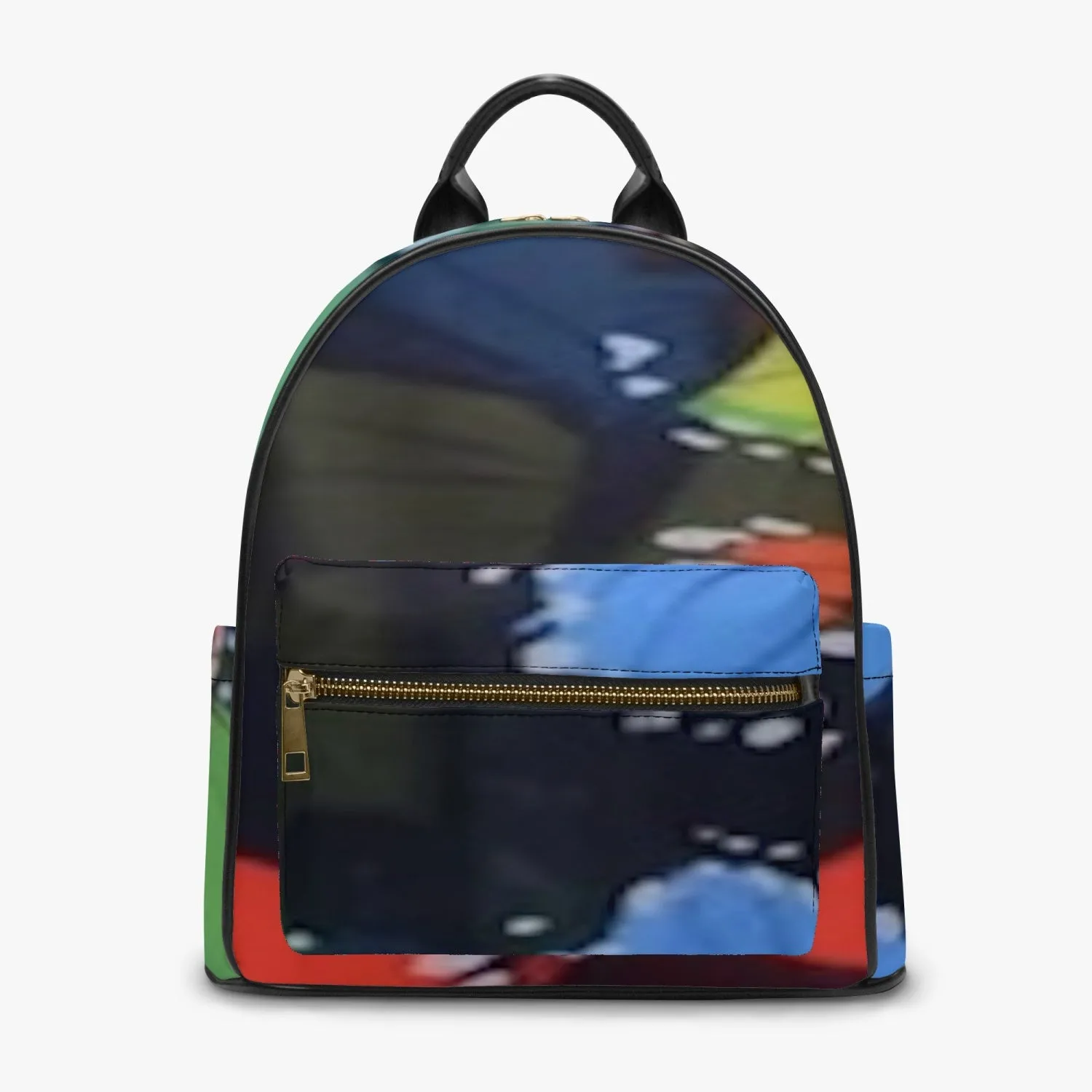 FZr Printed PU Backpack