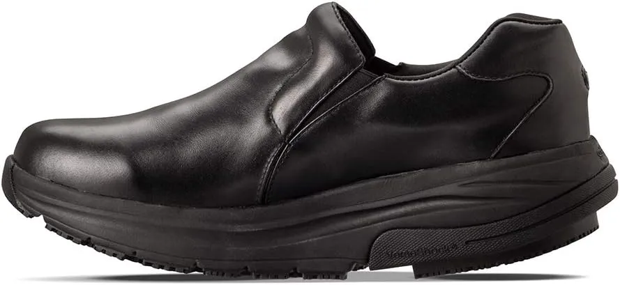 G-DEFY Compass 2.0 Men’s Slip Resistant Clog | Heel Support | VersoShock Technology for Pain Associated with Prolonged Standing or Walking | Arch Support | Wide Shoe | Free Orthotic