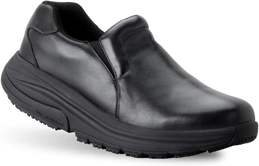 G-DEFY Compass 2.0 Men’s Slip Resistant Clog | Heel Support | VersoShock Technology for Pain Associated with Prolonged Standing or Walking | Arch Support | Wide Shoe | Free Orthotic