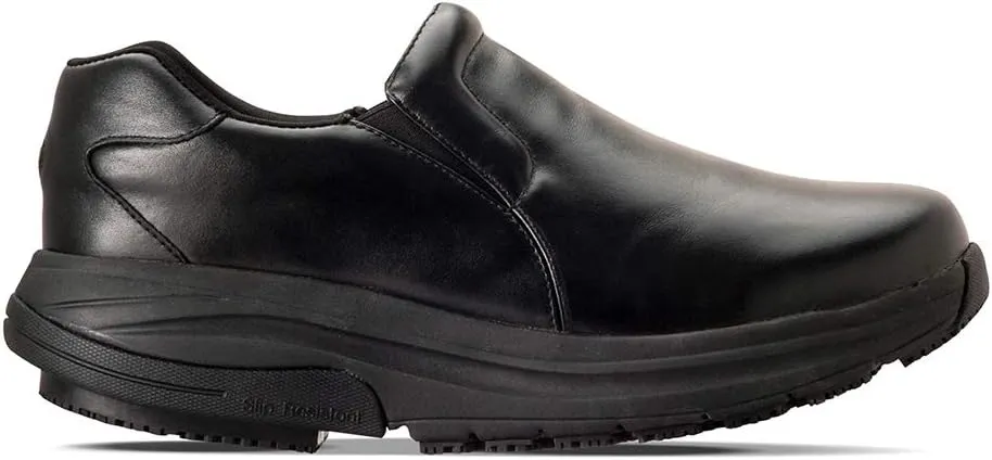 G-DEFY Compass 2.0 Men’s Slip Resistant Clog | Heel Support | VersoShock Technology for Pain Associated with Prolonged Standing or Walking | Arch Support | Wide Shoe | Free Orthotic