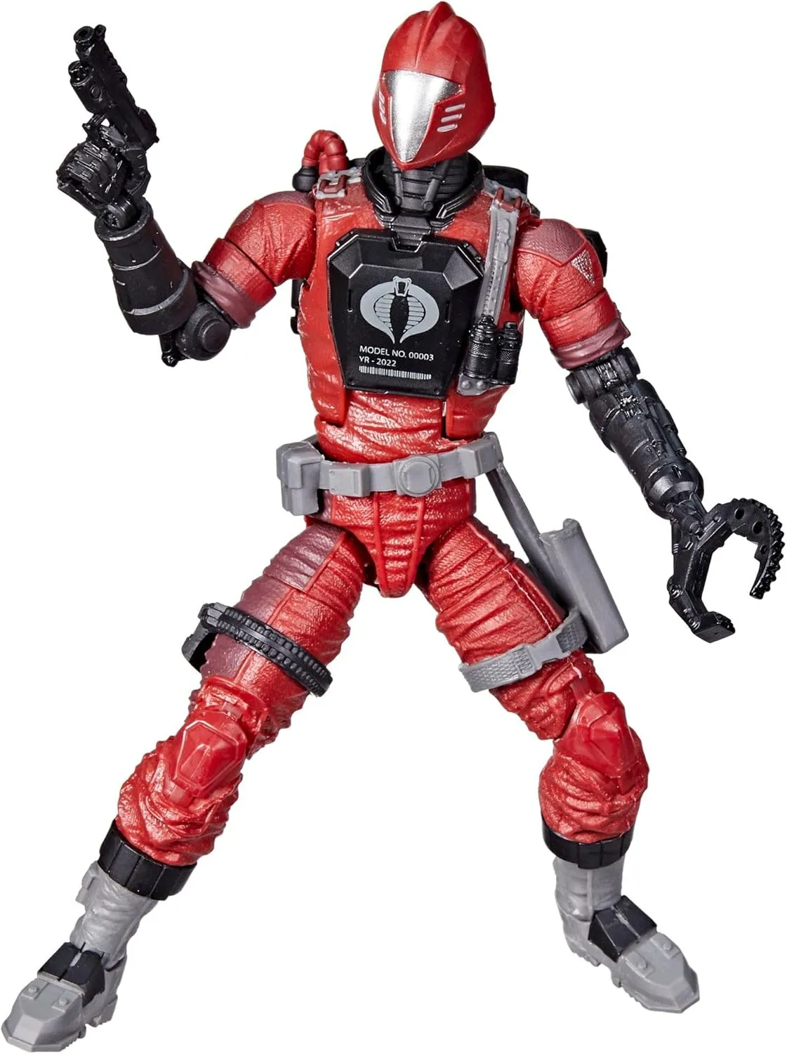 G. I. Joe Classified Series Crimson B.A.T. Action Figure, 4  Years, 60 Collectible Premium Toy, Multiple Accessories 6-Inch-Scale, Custom Package Art