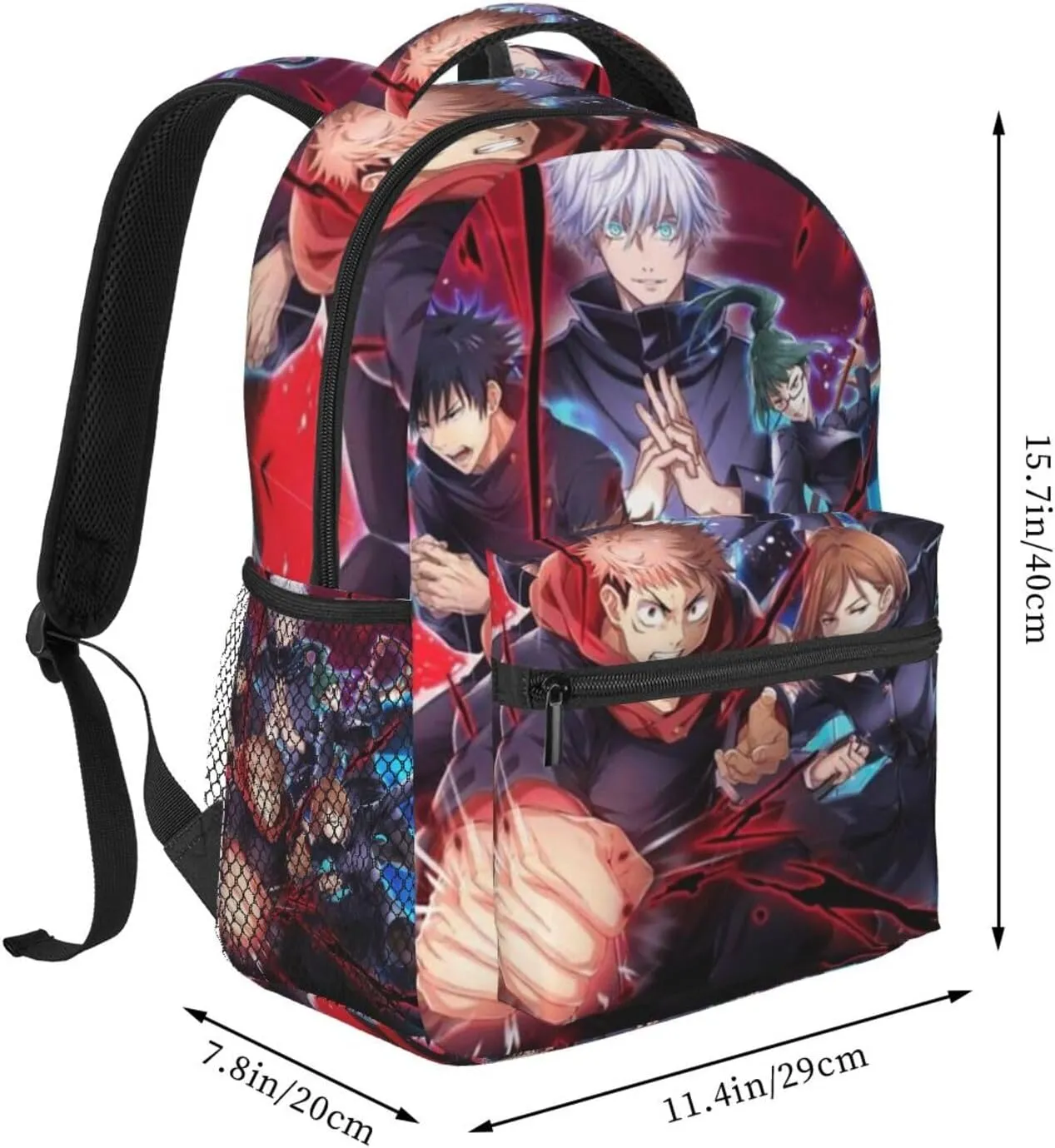 G-ojo Satoru Backpack Adults Bag Casual Backpack Hiking DaypackOne Size