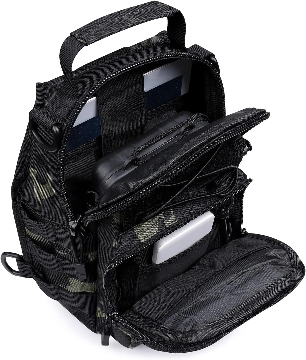 G4Free Outdoor Tactical Bag Backpack, Military Sport Bag Pack Sling Shoulder Backpack Tactical Bag for Every Day Carry