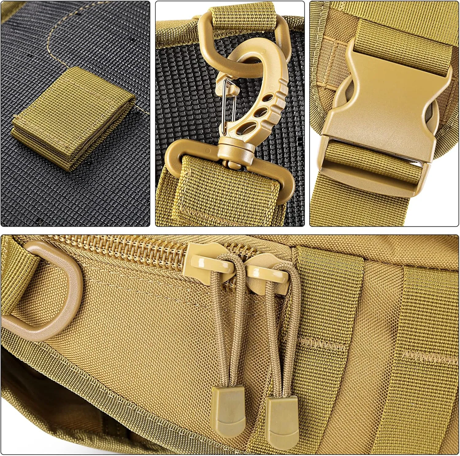 G4Free Outdoor Tactical Bag Backpack, Military Sport Bag Pack Sling Shoulder Backpack Tactical Bag for Every Day Carry