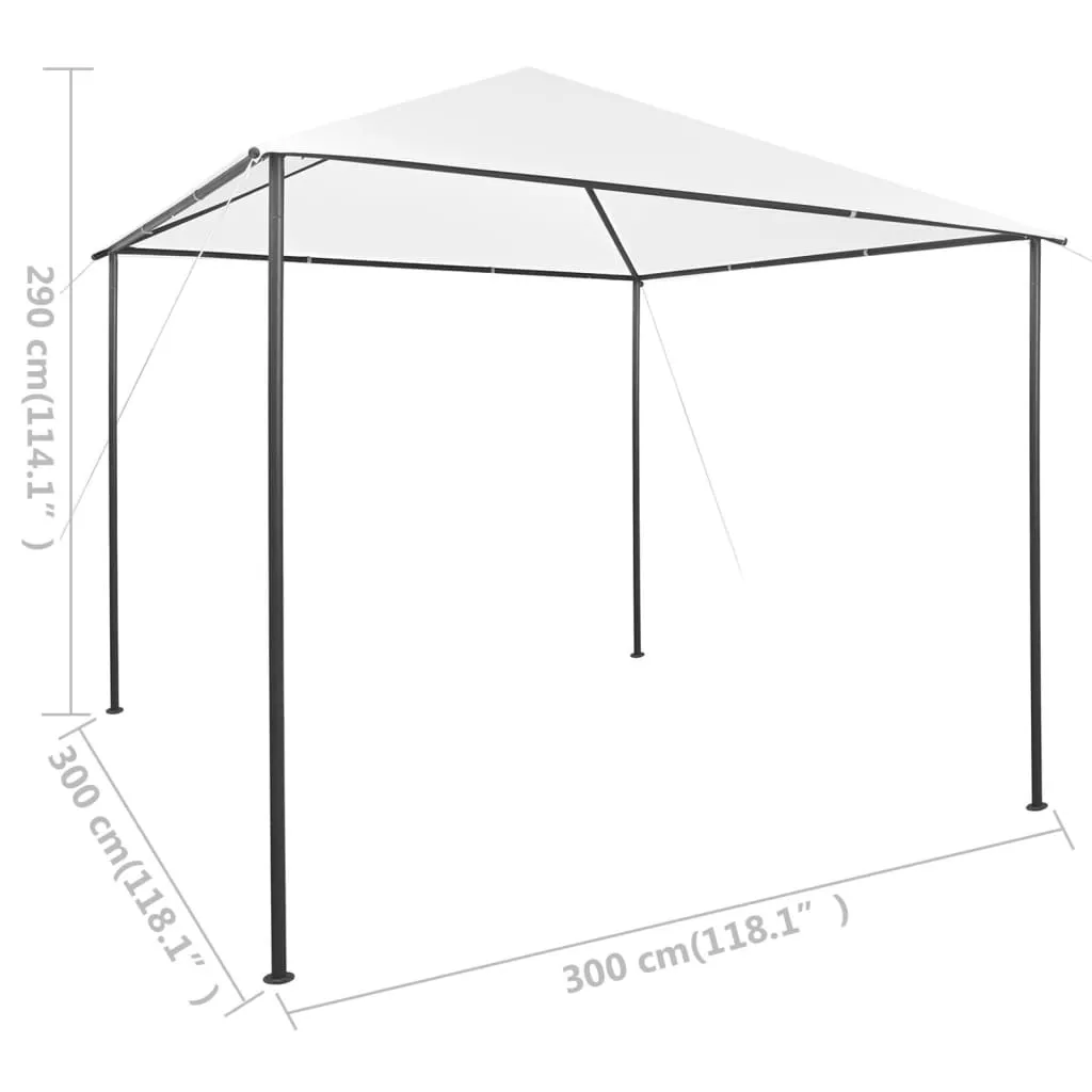 Gazebo Outdoor Canopy Tent Patio Pavilion Wedding Party Tent with Roof