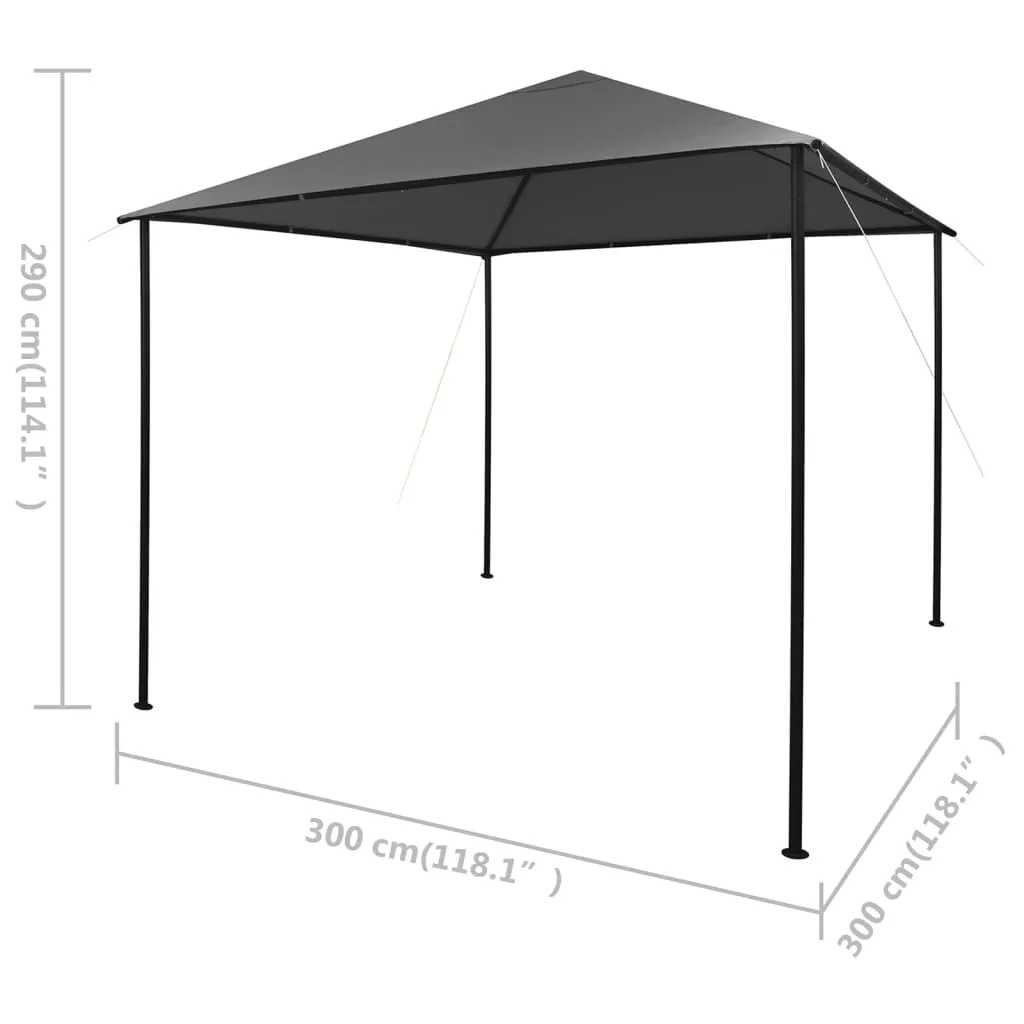 Gazebo Outdoor Canopy Tent Patio Pavilion Wedding Party Tent with Roof