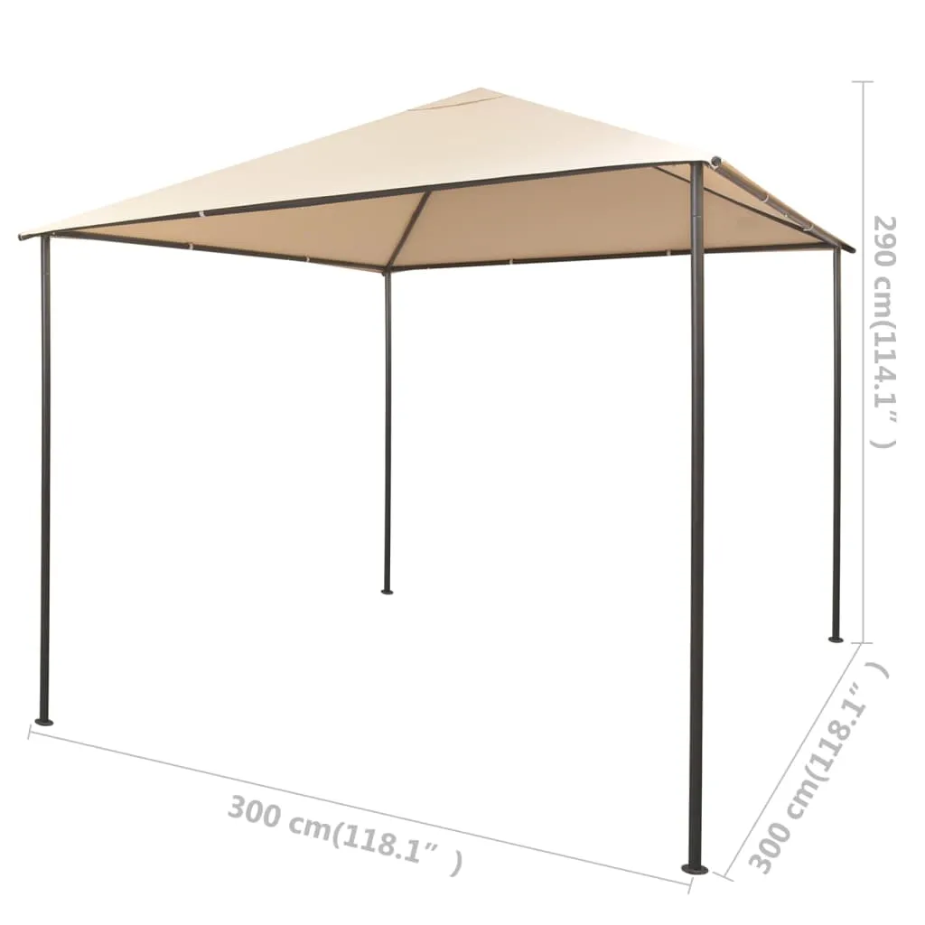 Gazebo Outdoor Canopy Tent Patio Pavilion Wedding Party Tent with Roof