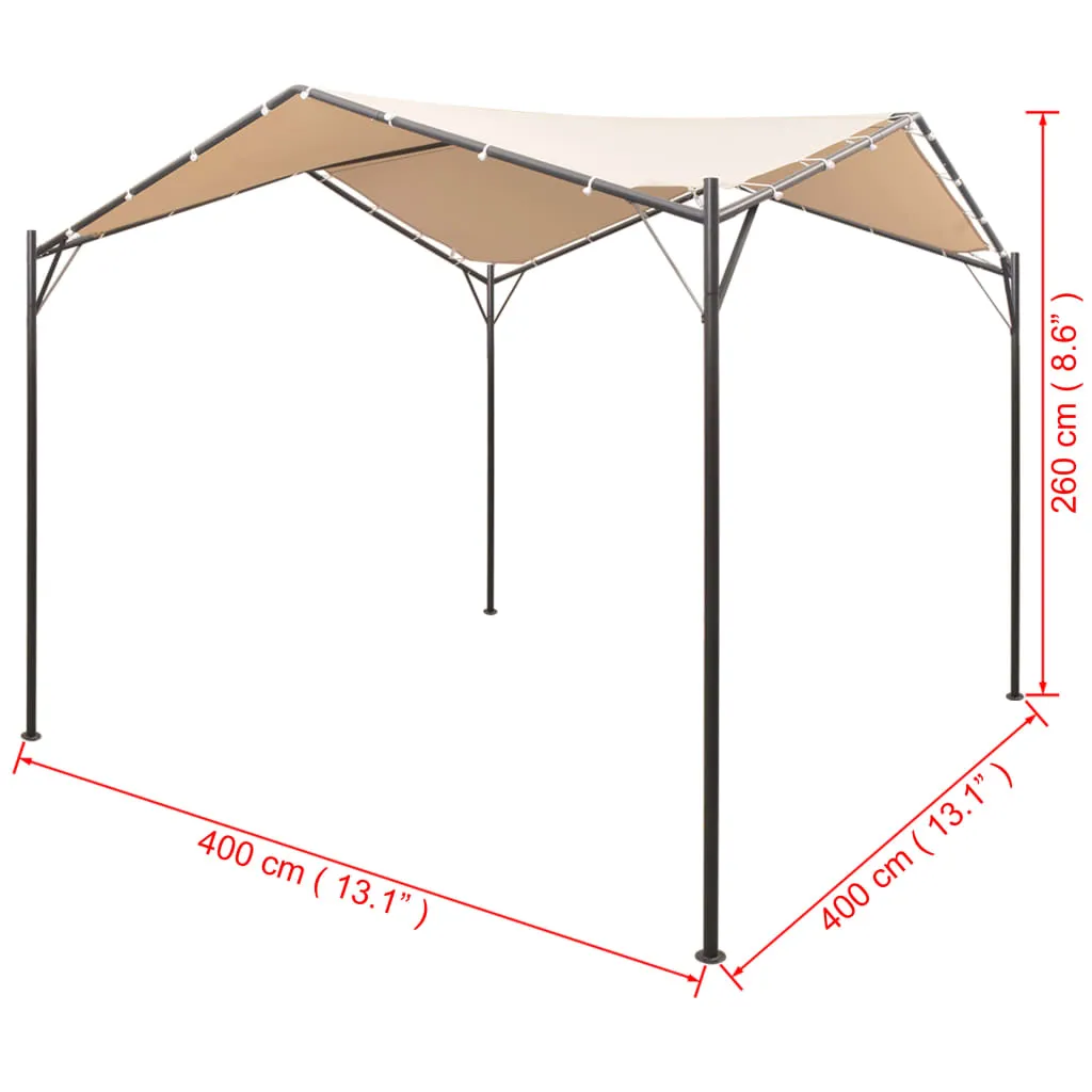 Gazebo Pop up Canopy Tent Patio Pavilion Sunshade Party Tent Steel