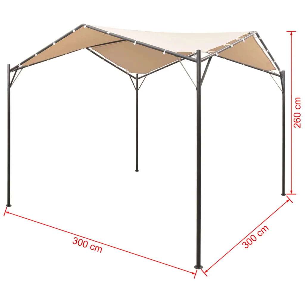 Gazebo Pop up Canopy Tent Patio Pavilion Sunshade Party Tent Steel