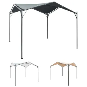 Gazebo Pop up Canopy Tent Patio Pavilion Sunshade Party Tent Steel