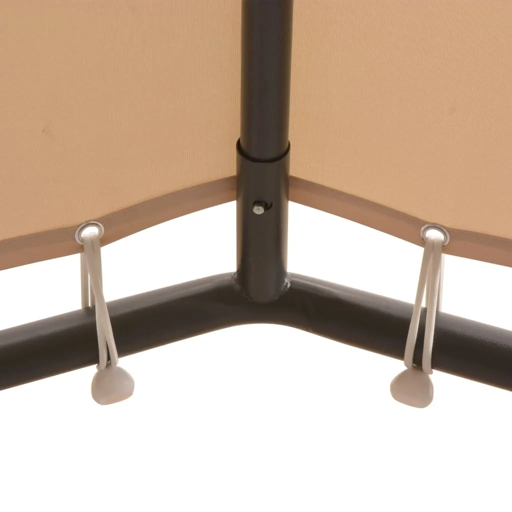 Gazebo Pop up Canopy Tent Patio Pavilion Sunshade Party Tent Steel