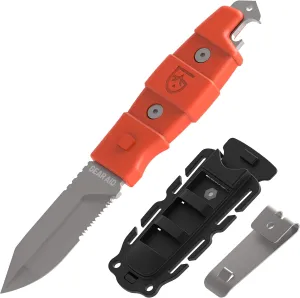 Gear Aid, Buri Utility Knife, Drop Pt., Orange