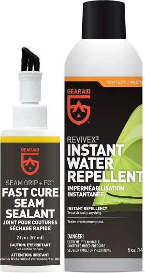 GEAR AID Tent Waterproofing Spray Kits for Nylon Tents