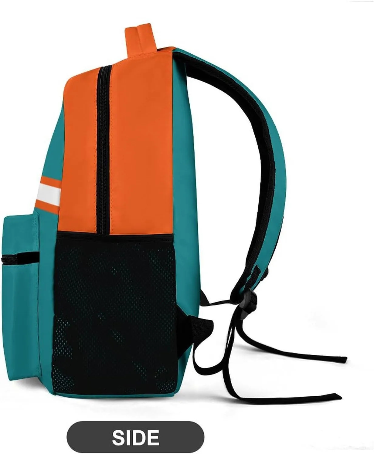 Generic Custom Backpack High Capacity Bag Football Fans Gifts for Men Women Teenager, Add Name & Number, Mia20-d