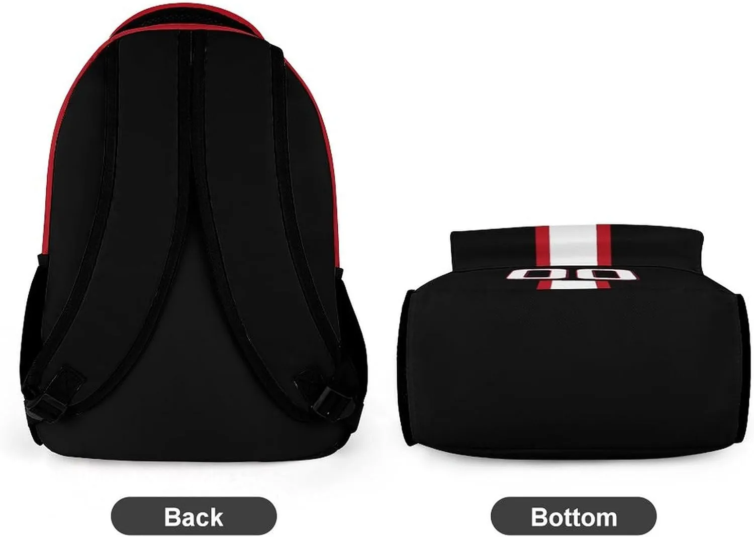 Generic Personalized Backpack Basketball City Fans Gifts Sport Bags High Capacity Custom Any Name and Number for Men Women, Atl-h2401